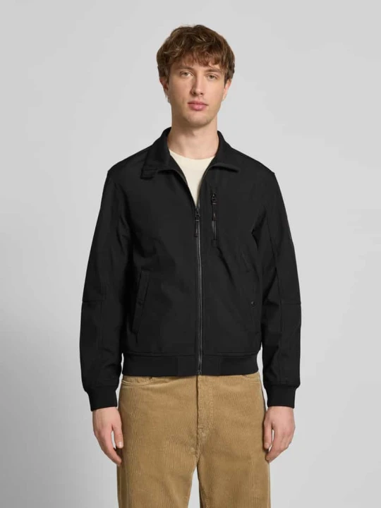 Zdjęcie produktu Bomberka o kroju regular fit ze stójką model „Parker” Jack&Jones Czarny