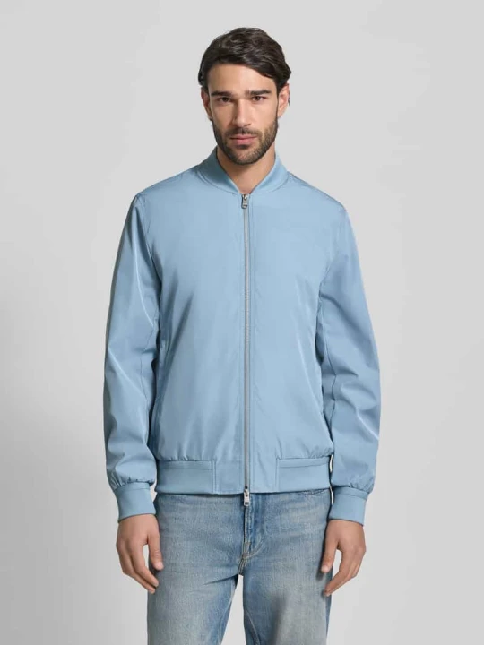Zdjęcie produktu Kurtka bomber z kołnierzem stójkowym w kroju regular fit, model 'Rapid' CINQUE Jasnoniebieski