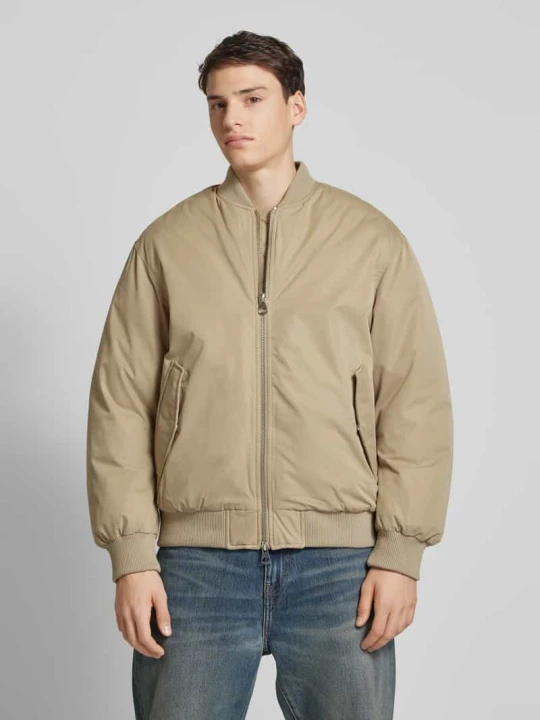 Zdjęcie produktu Bomberka z dwustronnym zamkiem błyskawicznym Jack&Jones Beżowy