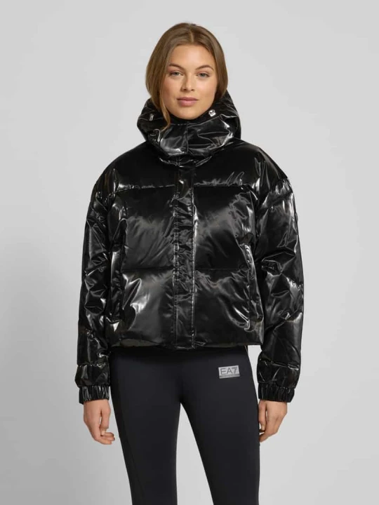 Zdjęcie produktu Bomberka z kapturem EA7 Emporio Armani Czarny