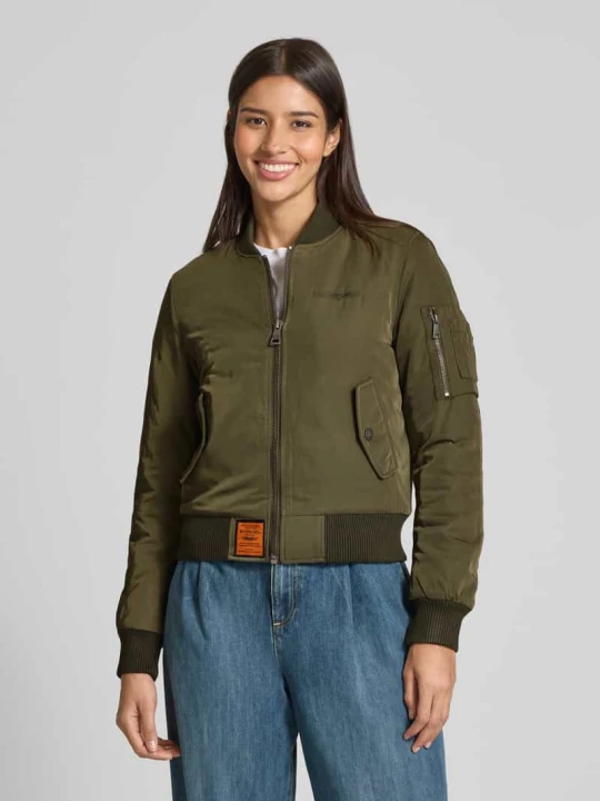 Zdjęcie produktu Bomberka z naszywką z logo ORIGINAL BOMBERS Khaki