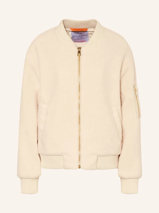 Zdjęcie produktu Bombers Original Kurtka Z Futerkiem Typu Teddy weiss KREMOWY