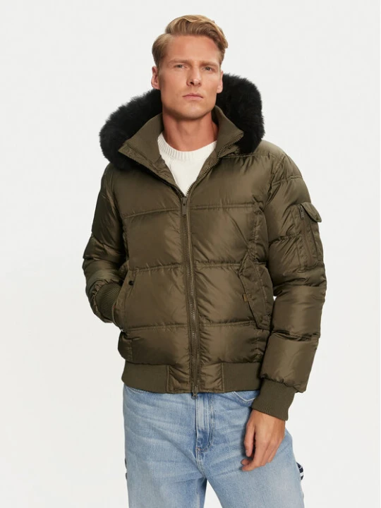 Zdjęcie produktu Bomboogie Kurtka puchowa JM603VTNIW3 Zielony Regular Fit