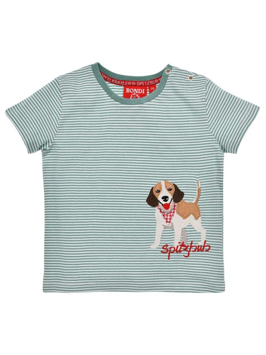 Zdjęcie produktu Bondi Koszulka "Beagle" w kolorze zielonym rozmiar: 116