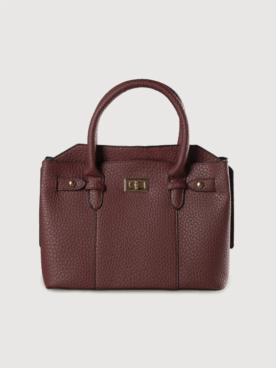 Zdjęcie produktu Bordowa torebka shopper TOP SECRET