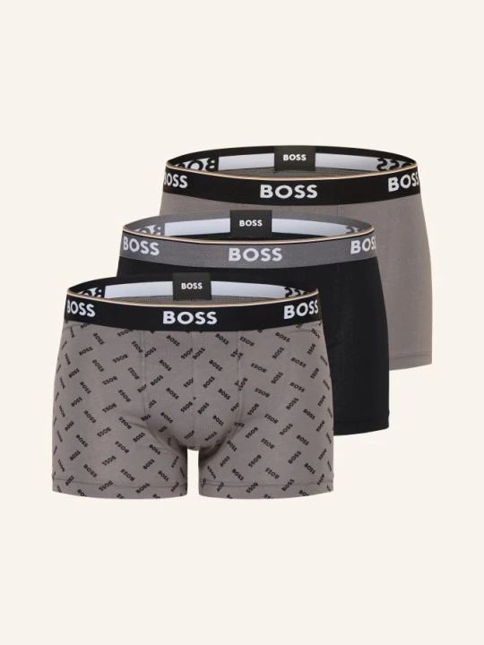 Zdjęcie produktu Boss 3-Pak Bokserek Power grau