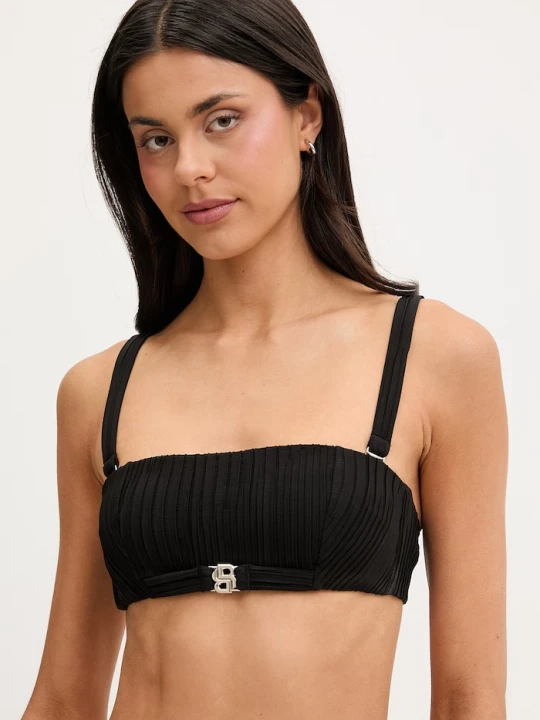Zdjęcie produktu BOSS biustonosz kąpielowy damski BANDEAU_DOUBLE B czarny