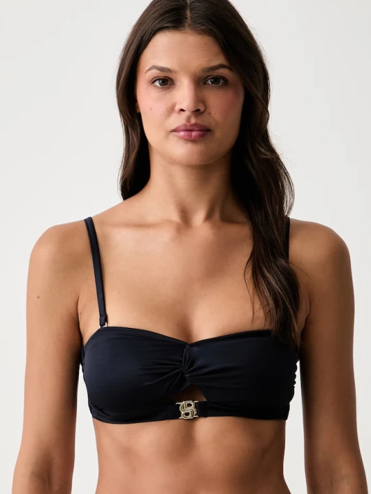 Zdjęcie produktu BOSS biustonosz kąpielowy damski BANDEAU_DOUBLE B granatowy