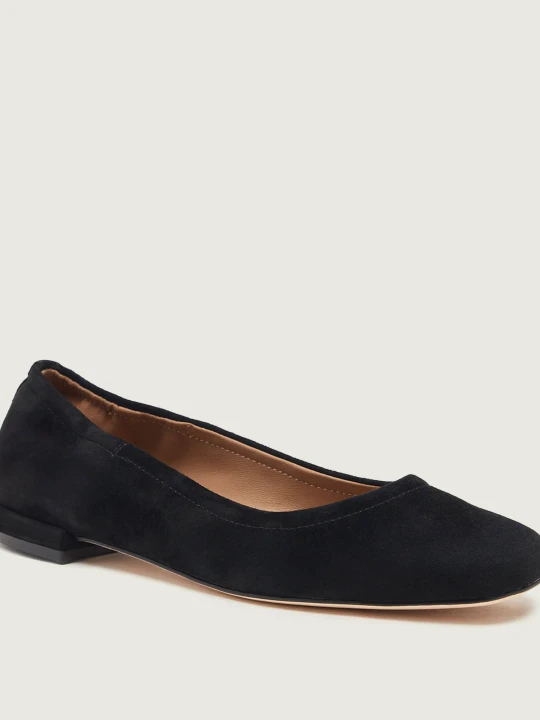 Zdjęcie produktu BOSS BLACK Baleriny Luara | zamsz
