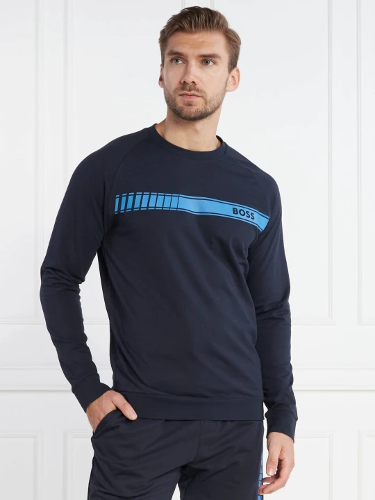 Zdjęcie produktu BOSS BLACK Bluza Authentic | Regular Fit granatowy