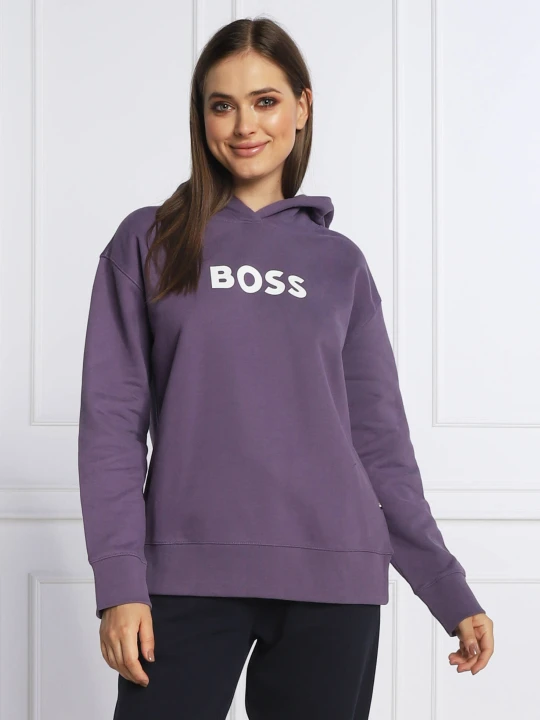 Zdjęcie produktu BOSS BLACK Bluza C_Edelight_1 | Relaxed fit fioletowy