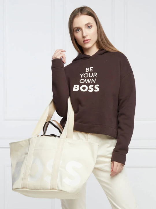Zdjęcie produktu BOSS BLACK Bluza C_Eshanta_WD | Relaxed fit brązowy