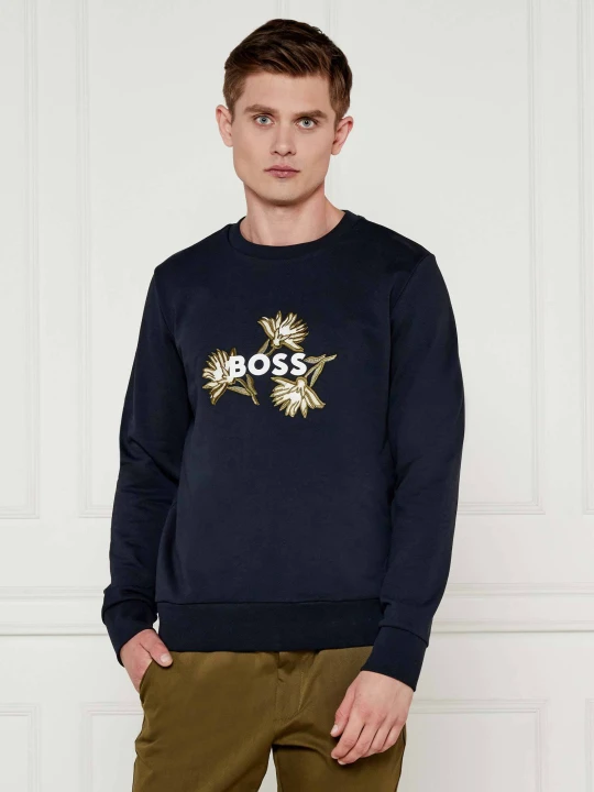 Zdjęcie produktu BOSS BLACK Bluza C-Soleri 120 | Regular Fit granatowy