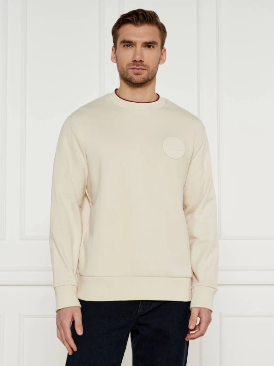 Zdjęcie produktu BOSS BLACK Bluza C-Soleri 40 | Boss Black x Porsche | Relaxed fit ecru
