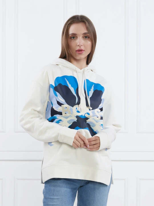 Zdjęcie produktu BOSS BLACK Bluza Ehanna | Regular Fit kremowy