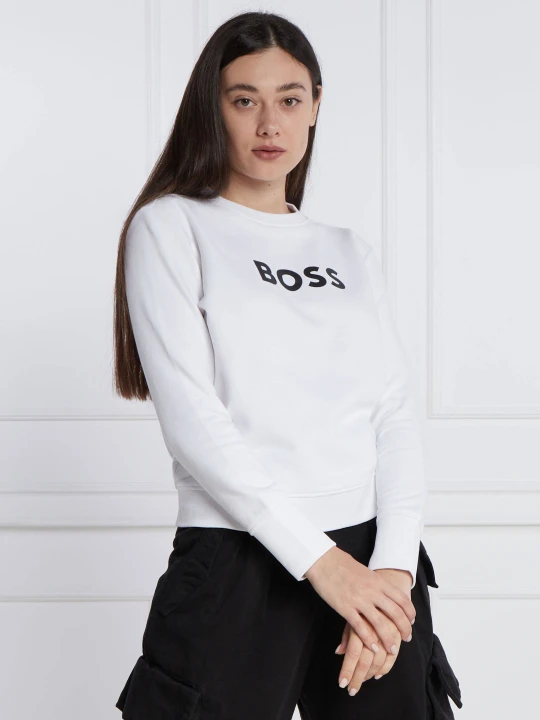Zdjęcie produktu BOSS BLACK Bluza Elaboss | Regular Fit biały