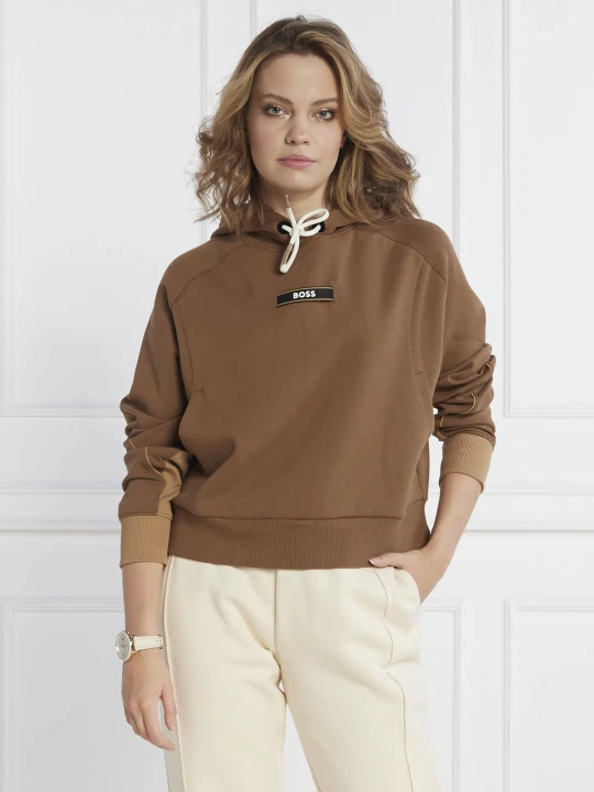 Zdjęcie produktu BOSS BLACK Bluza EREST ALICA | Regular Fit brązowy