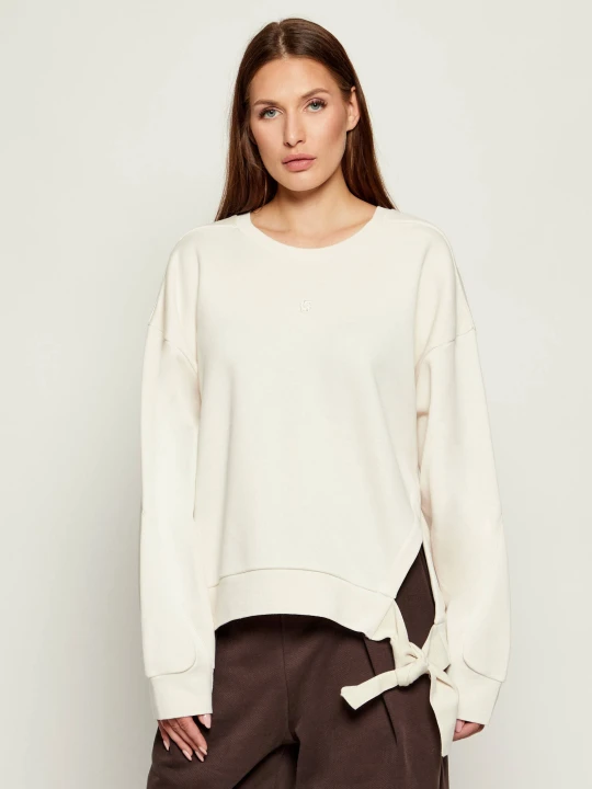 Zdjęcie produktu BOSS BLACK Bluza Essega | Loose fit ecru