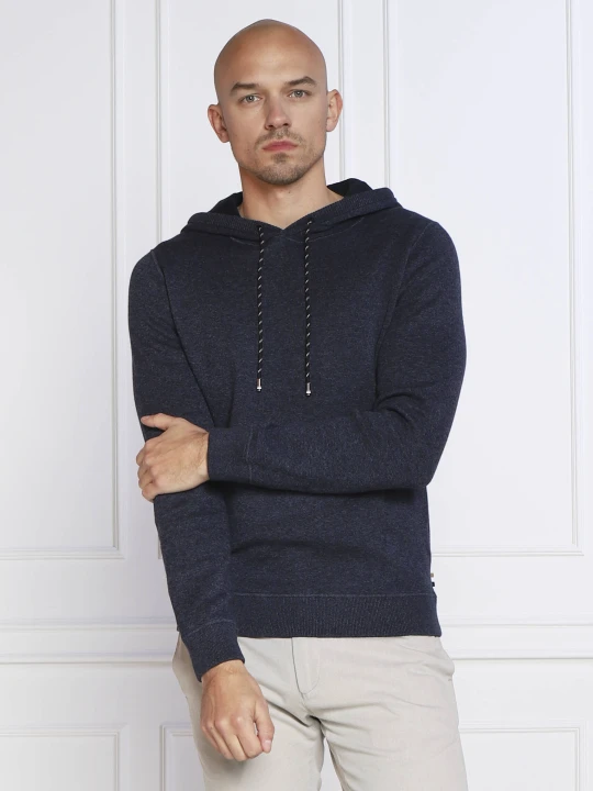 Zdjęcie produktu BOSS BLACK Bluza Fivo | Regular Fit | z dodatkiem wełny granatowy