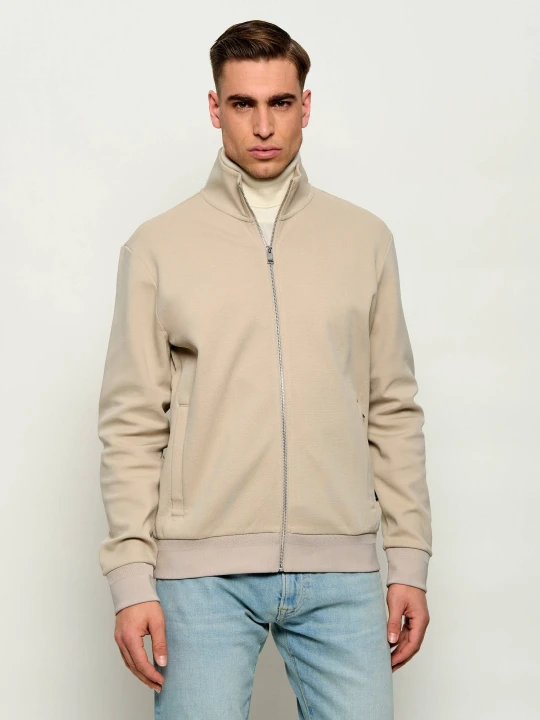 Zdjęcie produktu BOSS BLACK Bluza H-Shepherd 100 | Regular Fit | mercerised beżowy