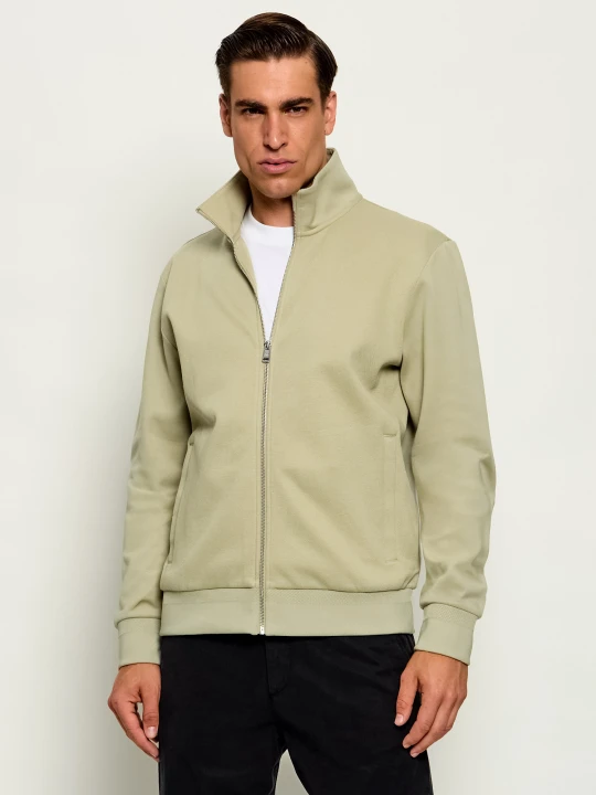 Zdjęcie produktu BOSS BLACK Bluza H-Shepherd 100 | Regular Fit | mercerised zielony