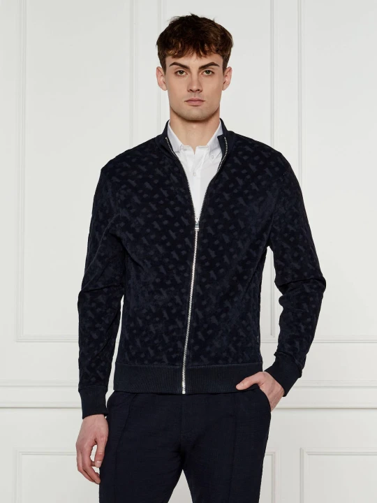 Zdjęcie produktu BOSS BLACK Bluza H-Siza 08 | Regular Fit frotté granatowy