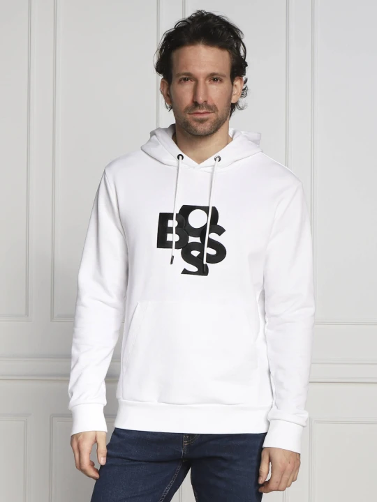Zdjęcie produktu BOSS BLACK Bluza Seeger 105 | Regular Fit biały