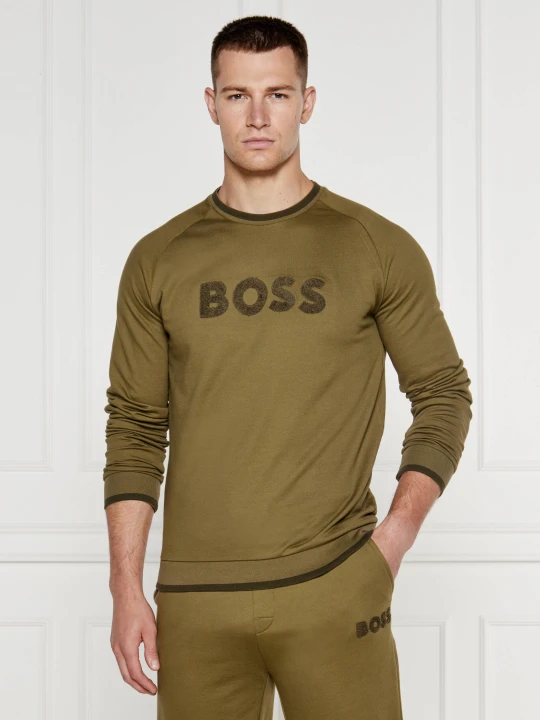 Zdjęcie produktu BOSS BLACK Bluza | Slim Fit khaki