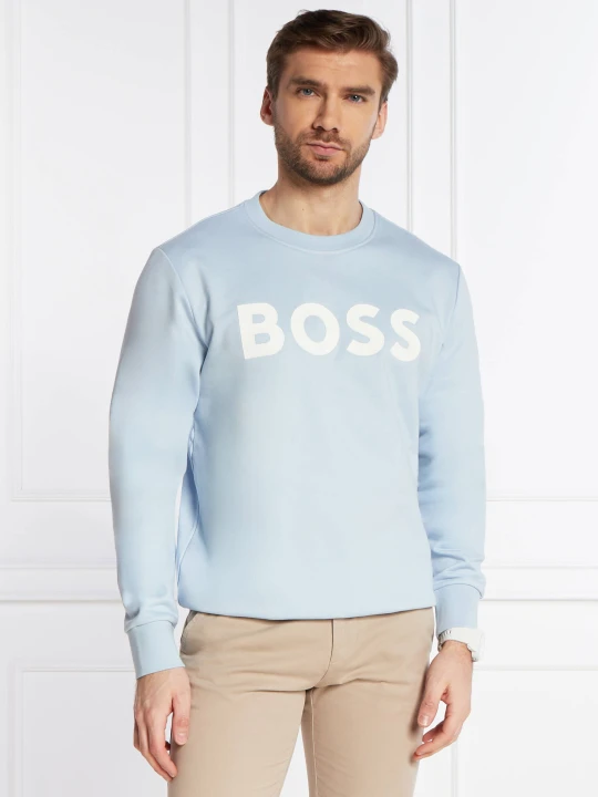 Zdjęcie produktu BOSS BLACK Bluza Soleri 02 | Regular Fit błękitny