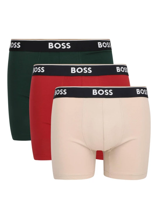 Zdjęcie produktu BOSS BLACK Bokserki 3-pack butelkowa zieleń