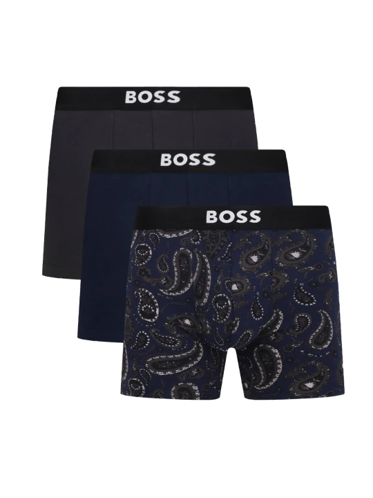 Zdjęcie produktu BOSS BLACK Bokserki 3-pack BOSS ONE szary