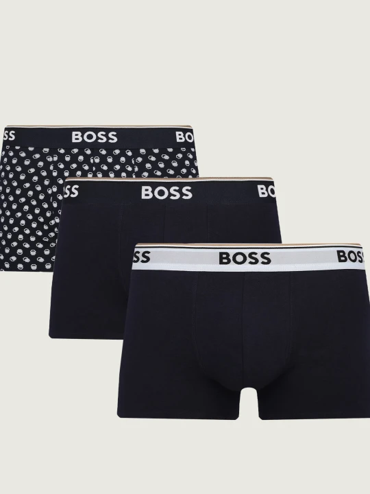 Zdjęcie produktu BOSS BLACK Bokserki 3-pack Power Des granatowy