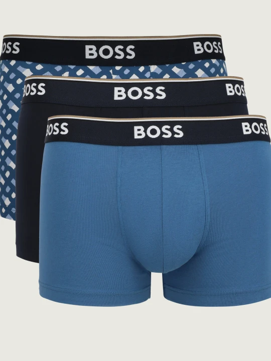 Zdjęcie produktu BOSS BLACK Bokserki 3-pack Power Desig niebieski