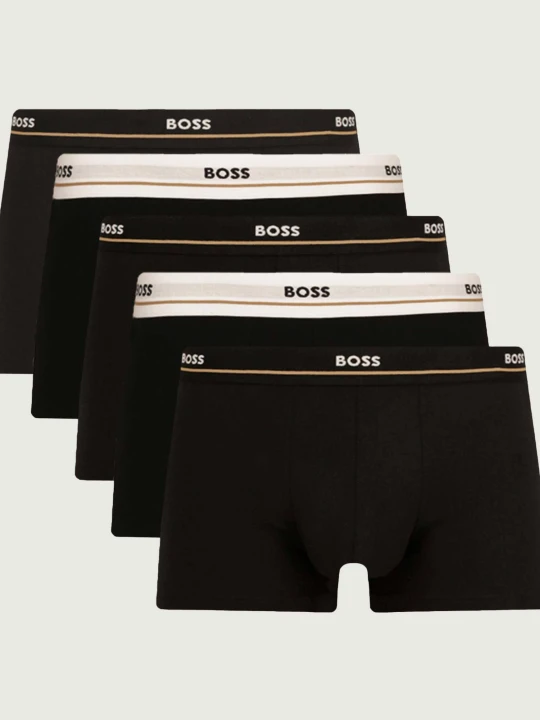 Zdjęcie produktu Boss Bodywear Bokserki 5-pack Trunk 5P Essential czarny