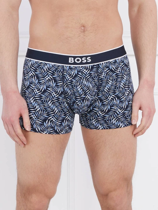 Zdjęcie produktu BOSS BLACK Bokserki Trunk 24 Print granatowy