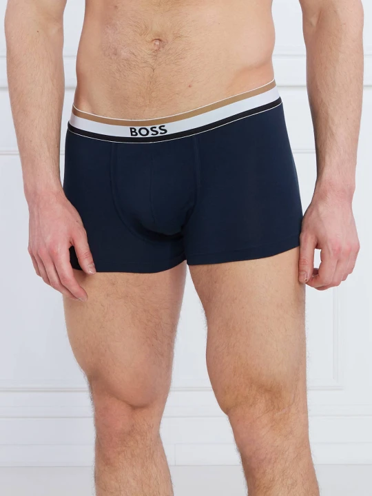 Zdjęcie produktu BOSS BLACK Bokserki Trunk Pique granatowy