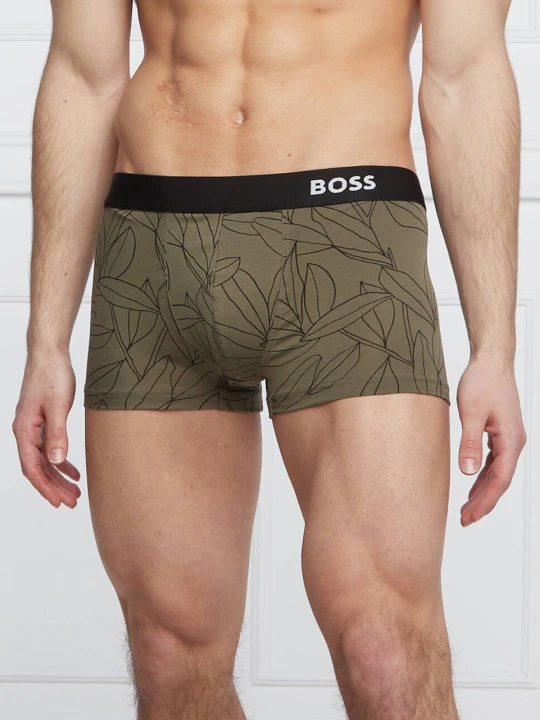 Zdjęcie produktu BOSS BLACK Bokserki Trunk Refined oliwkowy
