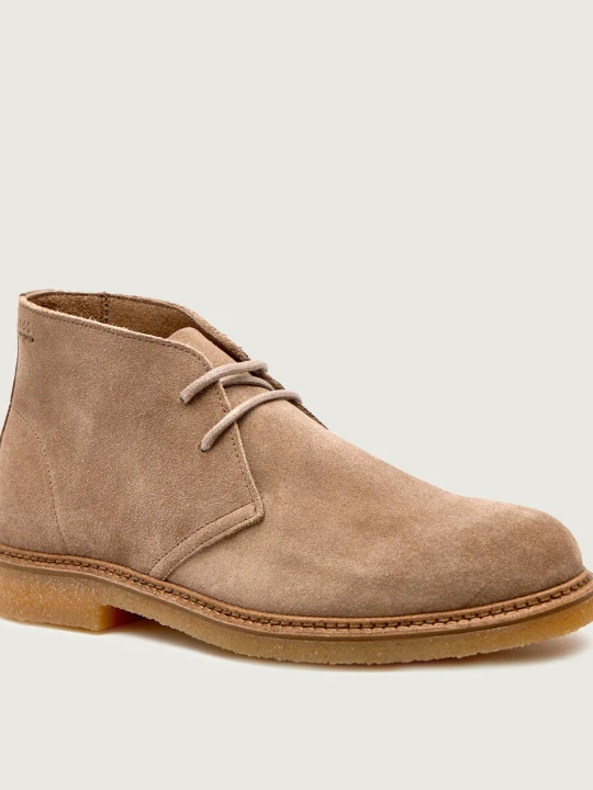 Zdjęcie produktu BOSS BLACK Buty wysokie Kope_Desb_sdhs | zamsz beżowy