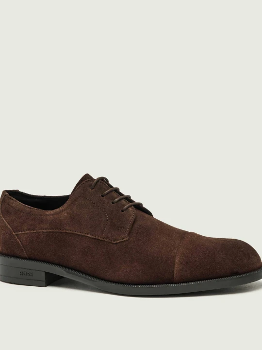 Zdjęcie produktu BOSS BLACK Derby Tayil_Derb_sdct | zamsz brązowy