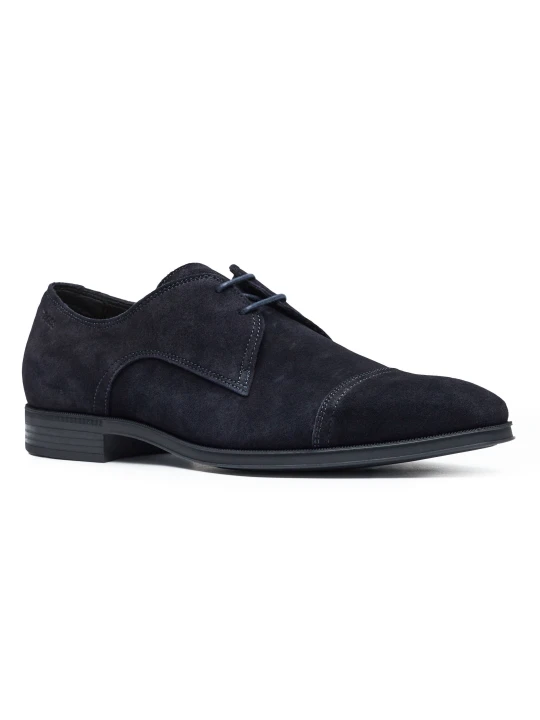Zdjęcie produktu BOSS BLACK Derby Theon_Derb_sdtc | zamsz granatowy