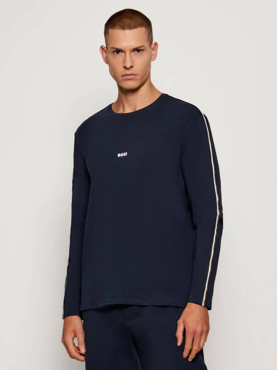 Zdjęcie produktu BOSS BLACK Góra od piżamy Unique| Regular Fit granatowy