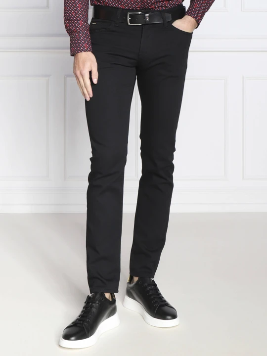 Zdjęcie produktu BOSS BLACK Jeansy BOSS X LOONEY TUNES Delaware | Slim Fit | z dodatkiem kaszmiru