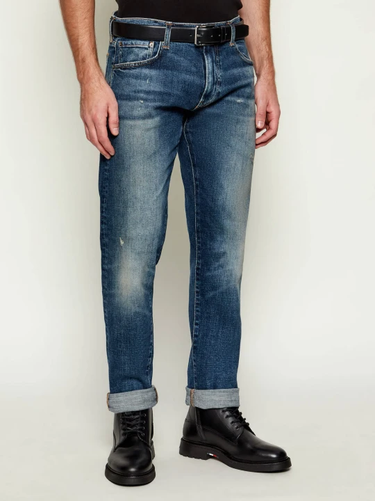 Zdjęcie produktu BOSS BLACK Jeansy Classic Fit_DB | BOSS x David Beckham | Slim Fit granatowy