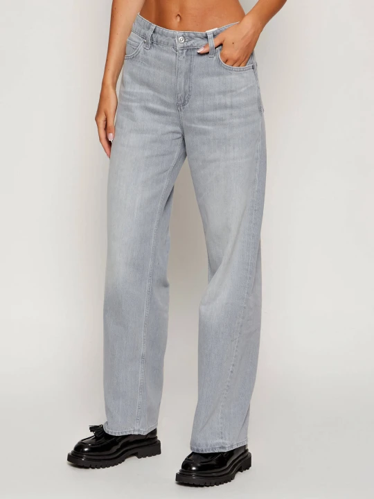 Zdjęcie produktu BOSS BLACK Jeansy CROSSROAD-BF 0, 2 | Boyfriend fit szary