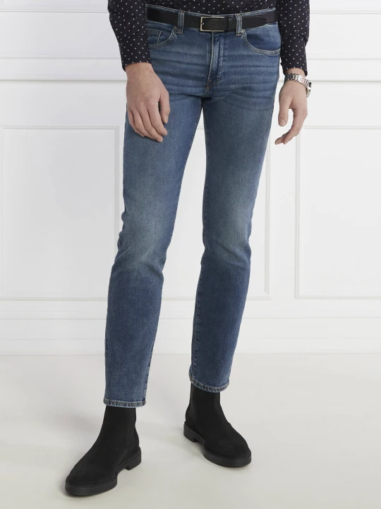 Zdjęcie produktu BOSS BLACK Jeansy Delaware3-1 | Slim Fit granatowy