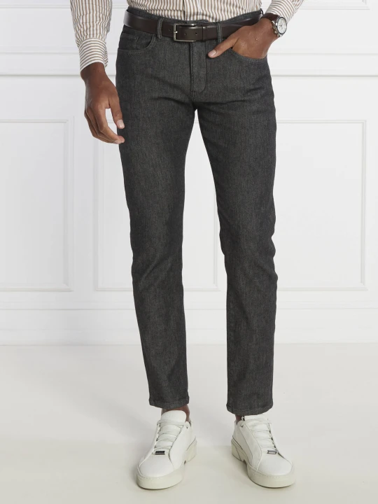 Zdjęcie produktu BOSS BLACK Jeansy Delaware3-1 | Slim Fit grafitowy