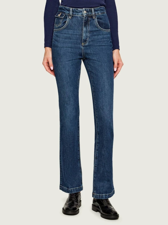 Zdjęcie produktu BOSS BLACK Jeansy LYRIS | flare fit niebieski