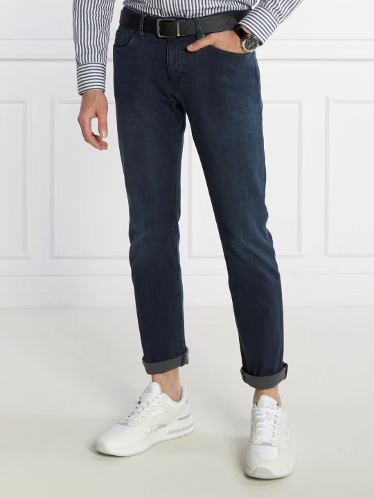 Zdjęcie produktu BOSS BLACK Jeansy P-Delaware 3-1 | Slim Fit | denim granatowy
