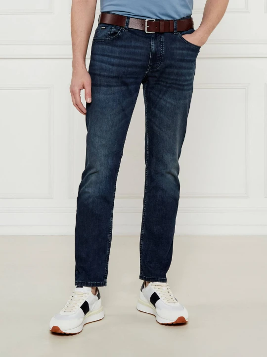 Zdjęcie produktu BOSS BLACK Jeansy P-Delaware | Slim Fit granatowy