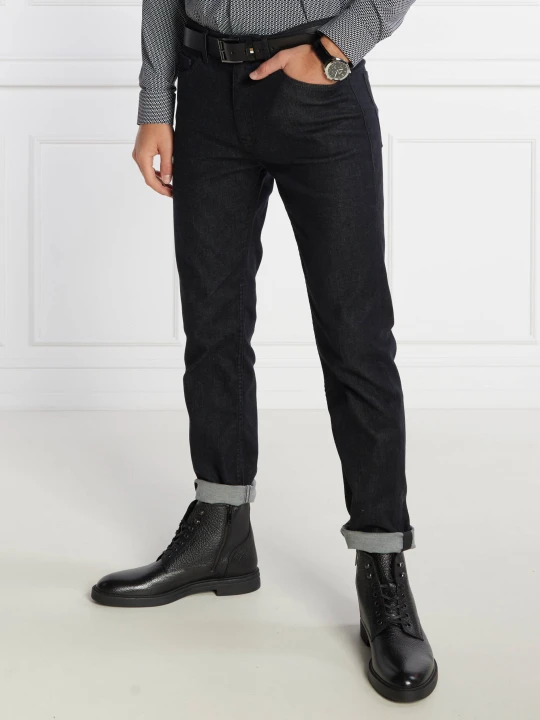 Zdjęcie produktu BOSS BLACK Jeansy P-Taber | Tapered fit grafitowy